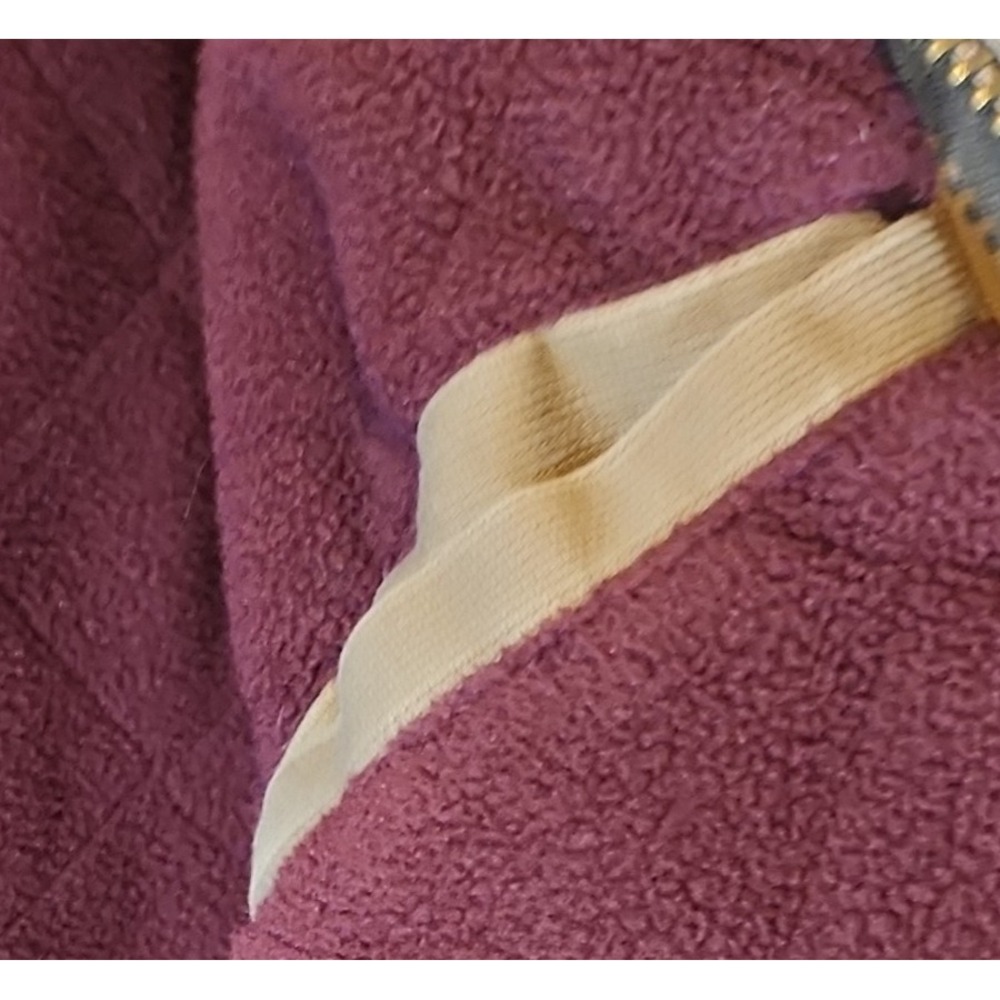 VTG Aéropostale Men's Insulated Brown Canvas‎ Quilted Fleece lined Jacket Sz XL - Picture 5 of 11